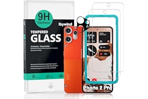 Ibywind do Nothing CMF Phone 2 Pro 5G 6,777",2-pakowy ochraniacz ekranu, szkło hartowane o twardości 9H,z 1 osłoną obiektywu aparatu,łatwy w montażu