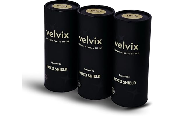 Velvix Car Tissue Box Portable Round perfumed Tissue Box Pack of 3 (60 Pulls Each, 2-Ply) Fits Car Door Pads, Car cup holder, Easy to Carry in Bags Perfect for Car, Travel & Home