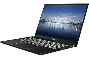 MSI Modern 15 H B13M-008XES - Ordenador portátil 15.6' Full HD (Intel Core i7-13620H, 32GB RAM, 512GB SSD, Iris Xe Graphics, Free Dos) Classic Black, Teclado QWERTY español