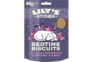 LILY'S KITCHEN Lily’s Kitchen Snack per cani adulti con ingredienti naturali Biscotti break, 8 x 80g