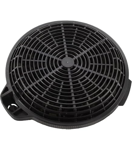 MSH KITCHEN SPARES Aktivkohlefilter Für Cooke & Lewis Dunstabzugshaube – 2 Stück, 133 Mm, Geruchsbindend