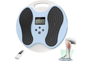 ‎LUNGSANK Medic Blood Circulation Stimulator Legs, TENS & EMS Foot Massager with 4 Electrode Pads, Relieves for Legs, Feet and Knees: Pain, Discomfort, Fatigue, Soreness