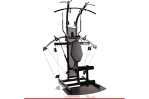 HAMMER Kraftstation BioForce Extreme Pro, Fitnessstation für zu Hause, mit TNT-Widerstandstechnologie, Fitness-Tower mit 125 kg Zuggewicht, über 140 Übungen