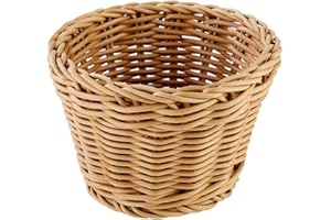 APS Cesta de polipropileno DiáMetro 13 cm Altura 10 cm Marrón