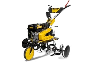 GARLAND Donkey 693 R-V24 +VALVULINA - Motoazada Gasolina 4T 212cc, 93 cm Ancho Trabajo, 6 Grupos, 2+1 velocidades, transmisión por Engranajes, Manillar Ajustable, Rueda de Transporte.