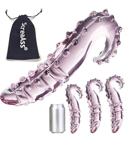 ScreaAss 16Cm Lang Glas Dildo 40Mm Dick Oktopus Tentakel Dildo, Glattes  Rosa Kristall Analplugs Butt Plug Spezial Dildo Anal Dilatator Prostata  Massagegerät Sexspielzeug Für Männer Frauen,Rosa,16cm : Amazon.de: Drogerie  & Körperpflege