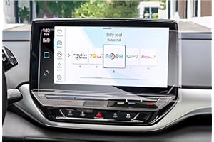 GAFAT Folia ochronna do nawigacji 12" V W ID.4 ID.5 GTX Pro 2021-2024 / ID.Buzz Cargo 2023 2024 folia ochronna do nawigacji, 12" Discover Pro, szklana folia ochronna na wyświetlacz, 9H odporna na