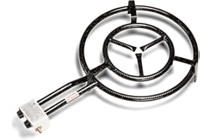 COMBOI Brûleur – Panneau de gaz butane-propane, cuisinière à gaz, avec recettes et instructions de montage et de conservation (50 cm)