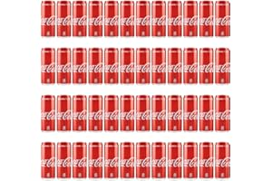 COCA-COLA Lot de 48 boîtes de Coke Cola Original taste Cola 330 ml Boisson italienne sans alcool