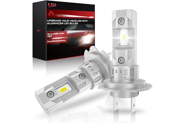 H7 LED , H7 LED 20000LM 80W 6500K Lumière Blanche Forte , Kit De Conversion Halogène, Ampoule De Phare pour 12V Voiture Ou Moto, 2 Ampoules