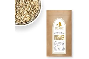 ‎EDEL KRAUT MANUFAKTUR DES LEBENS EDEL KRAUT | BIO INGWER GESCHNITTEN Premium Ginger Powder Organic 100g