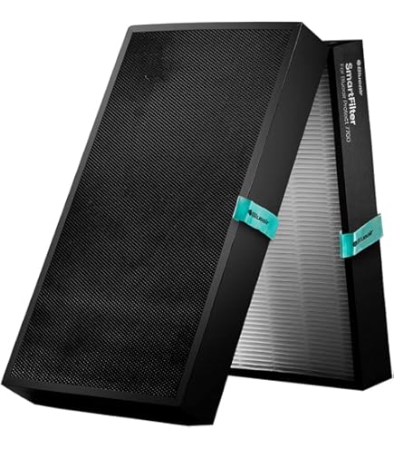 Blueair 105713 - Replacement filter for Blueair HealthProtect 7400 air purifier, black