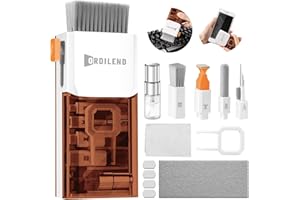 ORDILEND Pulisci Tastiera Pulizia Tastiera PC Kit Pulizia Macbook Strumento pennello per Tablet, Computer, Monitor PC, obiettivo per fotocamera TV con Spray Nuovo Design compatto