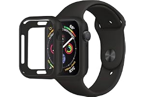 AVANA skal för Apple Watch Series 6/5/4/SE fodral 40 mm skärmskydd tunn mjuk silikon TPU Cover skydd Slim Fit Case skyddsfodr