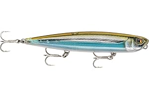 Rapala - Leurre de Pêche Precision Xtreme Pencil Saltwater Construction Plastique - Leurre Mer Flottant - Profondeur de Nage Surface