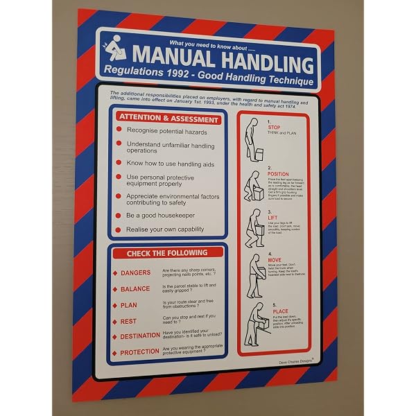 Viking Schild „Sicheres Arbeiten“ – 200x150 Mm, 1 Mm Kunststoff, Flexibel, Für Lager, Regale, Arbeitsplatz