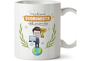 Mugffins Tazza Economista (Migliore del Mondo) - Idee Regali Originali Economia
