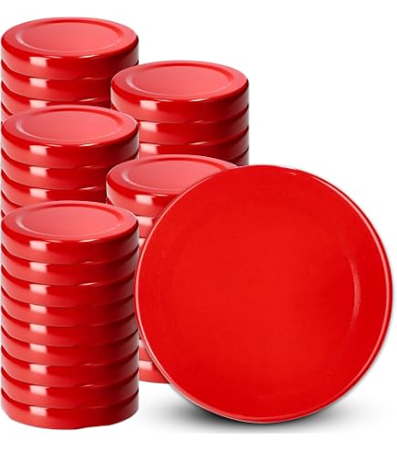 Lot De 30 Couvercles TO 82 Dorés – Pour Bocaux à Confiture, 8,5 Cm, Stérilisables Jusqu’à 120°C