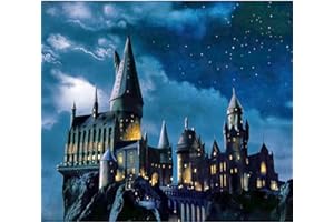 CAYUDEN Einfaches Malen nach Zahlen Erwachsene, 40 x 50 cm Acrylfarben Landschaft für Kinder Erwachsene Anfänger Kinder Malset mit 3 Pinseln Aquarellfarben