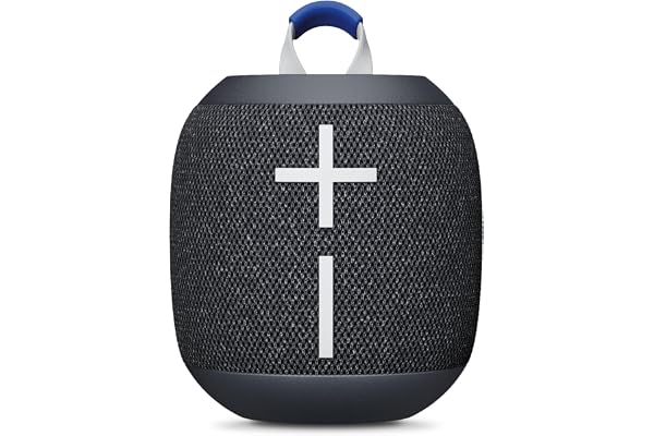 Ultimate Ears Wonderboom 4, Enceinte Bluetooth Portable et étanche avec de puissantes Basses et Un Son à 360 degrés, Enceinte Flottante étanche à la poussière d’Une portée de 40m - Noir
