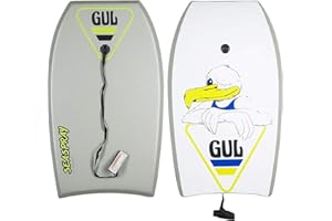 Gul Seaspray Kids Childs 33 inch Bodyboard - Slick Colourful Design Boogieboard - Leash included