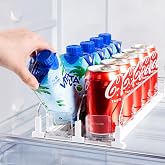 Coanto Buzdolabı i&ccedil;in İ&ccedil;ecek D&uuml;zenleyici, Buzdolabı i&ccedil;in Soda Can Dispenseri, Buzdolabı i&ccedil;in Otomatik İ&ccedil;ecek Dispenseri 10 Ku