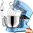 Impastatrice Planetaria Facelle Robot da Cucina 1500W Mixer Cucina 6,2 L Basso Rumore Multifunzione Impastatrice Professional
