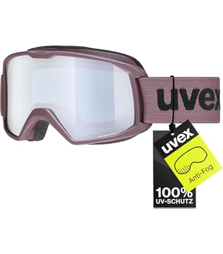 Uvex Athletic CV Chrome Gold Ski Goggles, Yellow-Chrome/Gold-Green