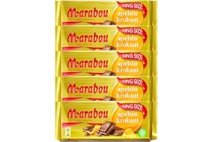 Rexim Marabou Orange Bradizo, 250 g (paquete de 15)