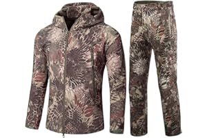 Czen Chaqueta y Pantalones tácticos para Hombre, Traje de Ropa de Combate, Uniforme de Caza de Camuflaje Militar, Conjunto de 2 uds, Traje de Ropa Multicam del ejército