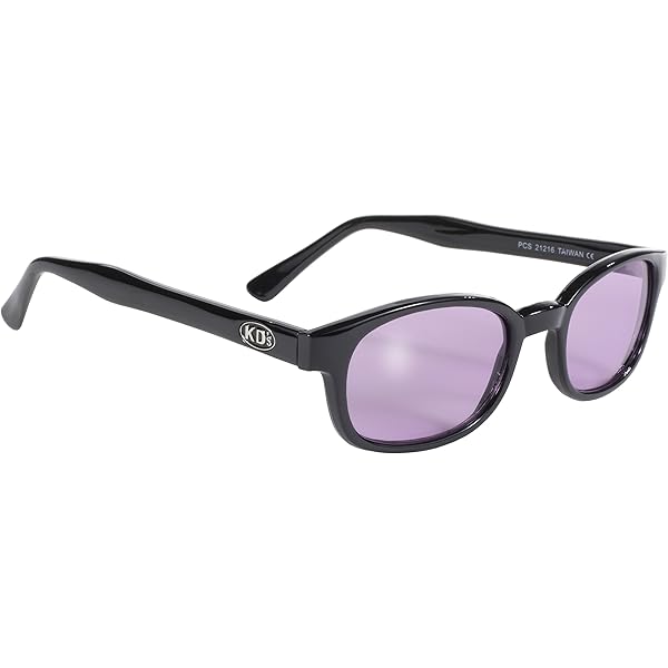 Pacific Coast Originele KD's Biker Zonnebril (zwart frame/rooklens