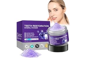 ZYNXEL Zahnreparatur Mineralpuder, Zahnrestauration Pulver, Zahnreparatur Mineral Puder, Zahnpulver Gegen Verfärbungen, Mineral Tooth Powder, Natürliche Zahnstärkung und Zahnfleischpflege (50g)