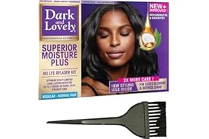 GENERIC Dark and Lovely No-Lye Relaxer Normal (Regular) & Applicator brush