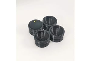 JABTEK Dampener Feet Squash Ball Cup Attachment (4x, Black)