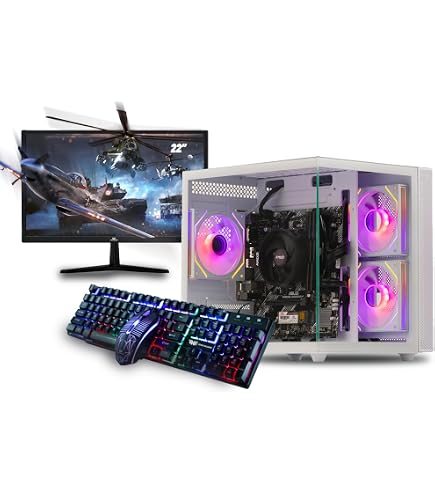 Intel Core i5 Gaming PC - 16GB RAM, 1TB HDD, 256GB SSD, Win10
