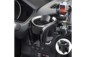 TAWVEML Car Drink Holder for Vent, Cup Holder, Mobile Phone Holder Suitable with 7.8 cm Diameter Bottle Holder, Can Holder, Drink Holder for All Phones