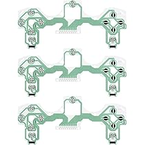 Film Conducteur PS5 ECSiNG - 4pcs Pour Manette DualSense BDM-030 Modèle V3