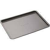 MasterClass Baking Tray, Non-Stick Oven Tray for Baking and Roasting 35x25x2cm, Sleeved, Grey