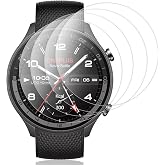 Pnakqil Tempered Glass for OnePlus Watch 2R, Screen Protector 9H | Tempered Glass for OnePlus Watch 2R, HD Transparent, Anti-