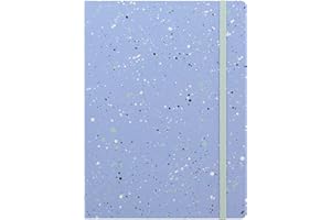 Filofax Expressions - Blocco a spirale ricaricabile, formato A5, colore: Cielo