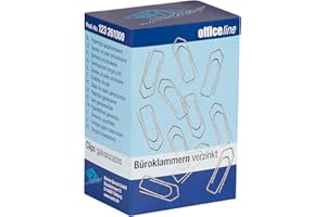 ‎WEDO WEDO Büroklammer 26 mm spitz, 1000er Pack, glanzverzinkt