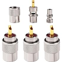 Adattatore UHF SO239 A PL259 Con Cavo Piatto Da 25 Cm – Prolunga Per Finestra, 50 Ohm Per GPS, GSM E Antenne - 2