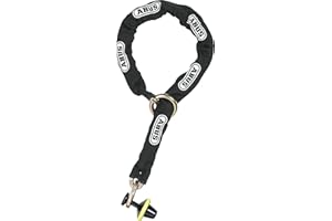 ABUS Antivol moto Granit 68 Victory 12KS 120 Black Loop - Antivol à disque de frein + chaîne de 12 mm d'épaisseur - Niveau de sécurité 17