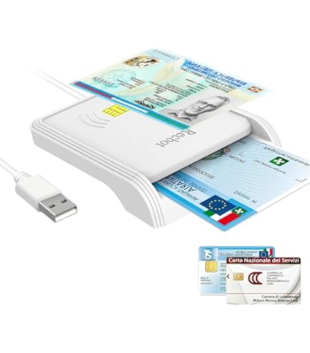 Lecteur de carte d'identité - Lecteur de carte eID - Lecteur de carte à