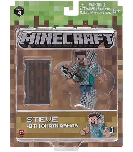 Minecraft - Lupo Action Figure con 1 pezzo per costruire un portale e 1 accessorio, da collezione, Giocattolo per Bambini 6+ Anni, HFC30 : Mattel