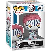 Funko Pop! Animation: Demon Slayer - Akaza | Official Anime Merch - Collectible Vinyl Figure for Decoration - Birthday Geek G