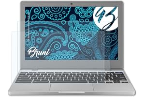 Bruni Screen Protector compatible with Samsung Chromebook 4 11.6 inch Protector Film, crystal clear Protective Film (2X)