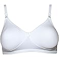Generic Women's Cotton Non-Padded Wire Free T-Shirt Bra