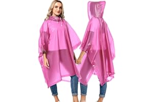YANKUIRUI Ponczo przeciwdeszczowe dla kobiet i mężczyzn, wodoszczelne, 2 sztuki, płaszcz przeciwdeszczowy dla kobiet i mężczyzn, peleryna przeciwdeszczowa na wycieczki Disney, wędrówki, jazdę na