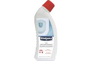 STARWAX Détartrant Surpuissant en Gel pour WC - 750 ml - Idéal pour détartrer les WC - Usage Quotidien